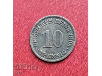 Germania-10 pfennig 1905 A-Berlin