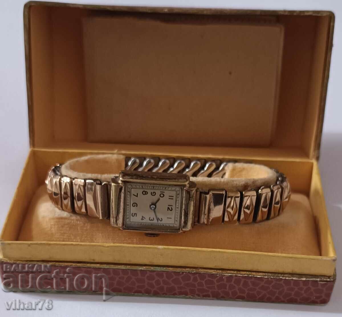 German gold plated 20 micron ladies watch with box and guarantees - 5