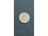 Finlanda 10 pence, 1992
