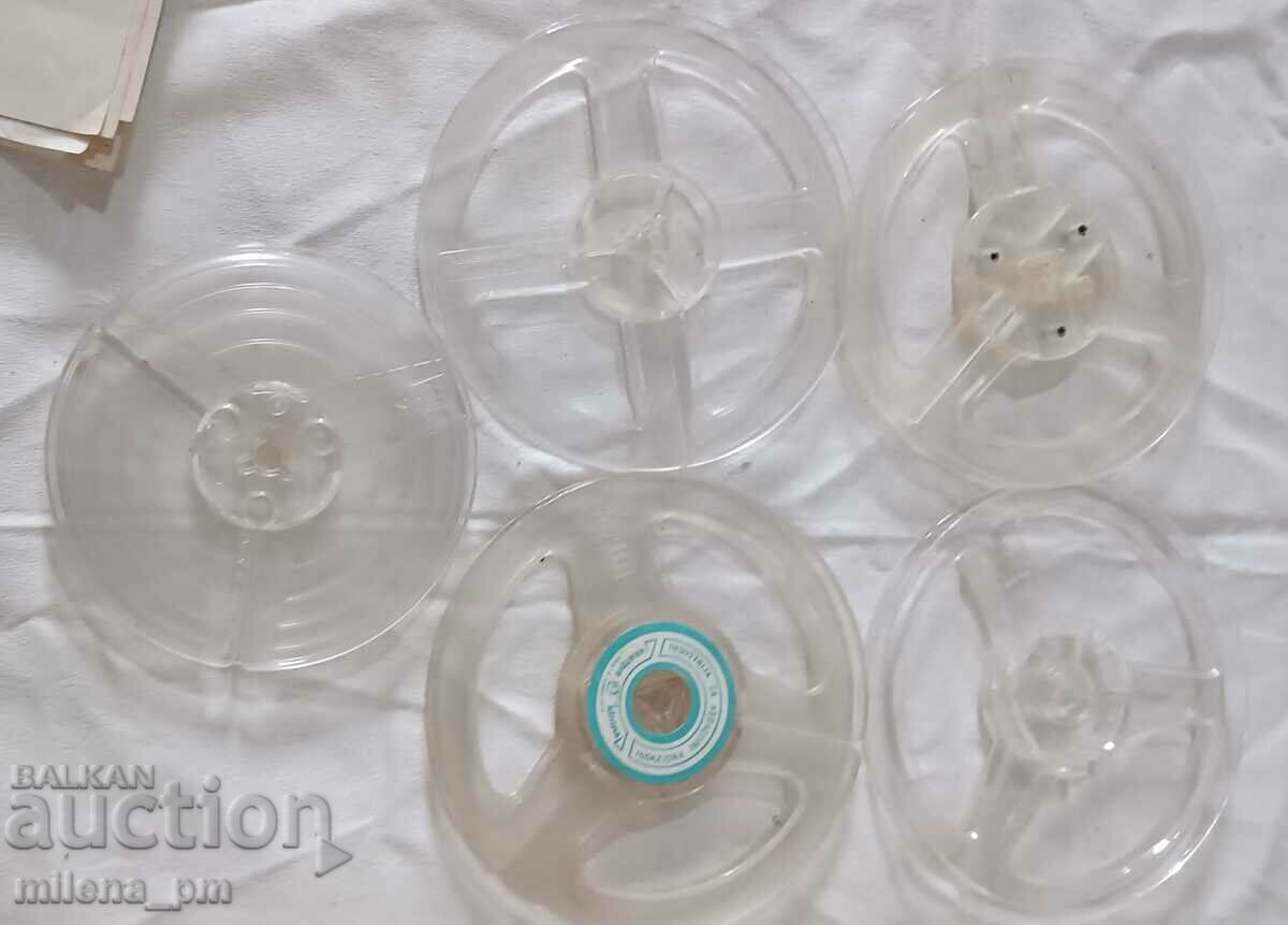 Auction Lot of tape recorder rolls Auction Lot of tape recorder rolls