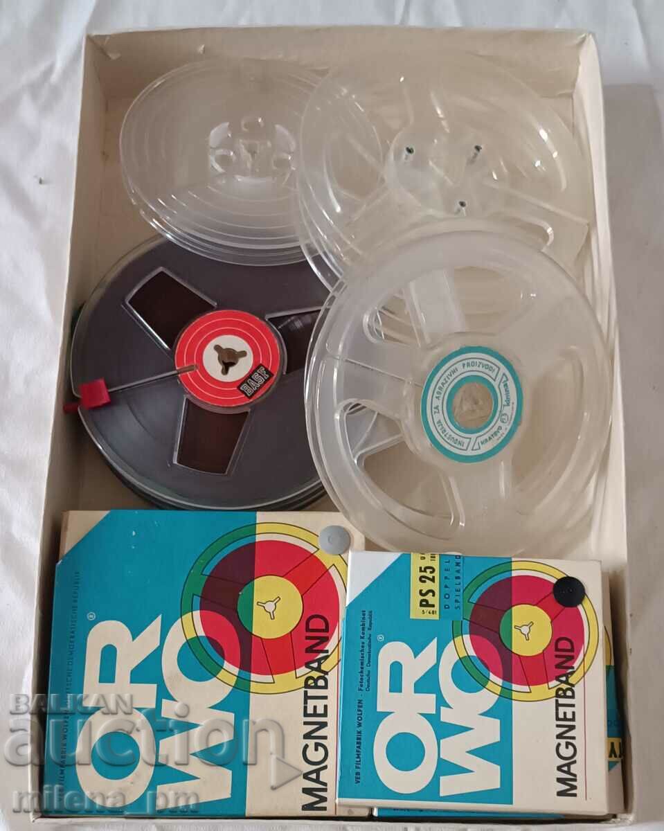 Delivery of Lot of tape recorder rolls Delivery of Lot of tape recorder rolls