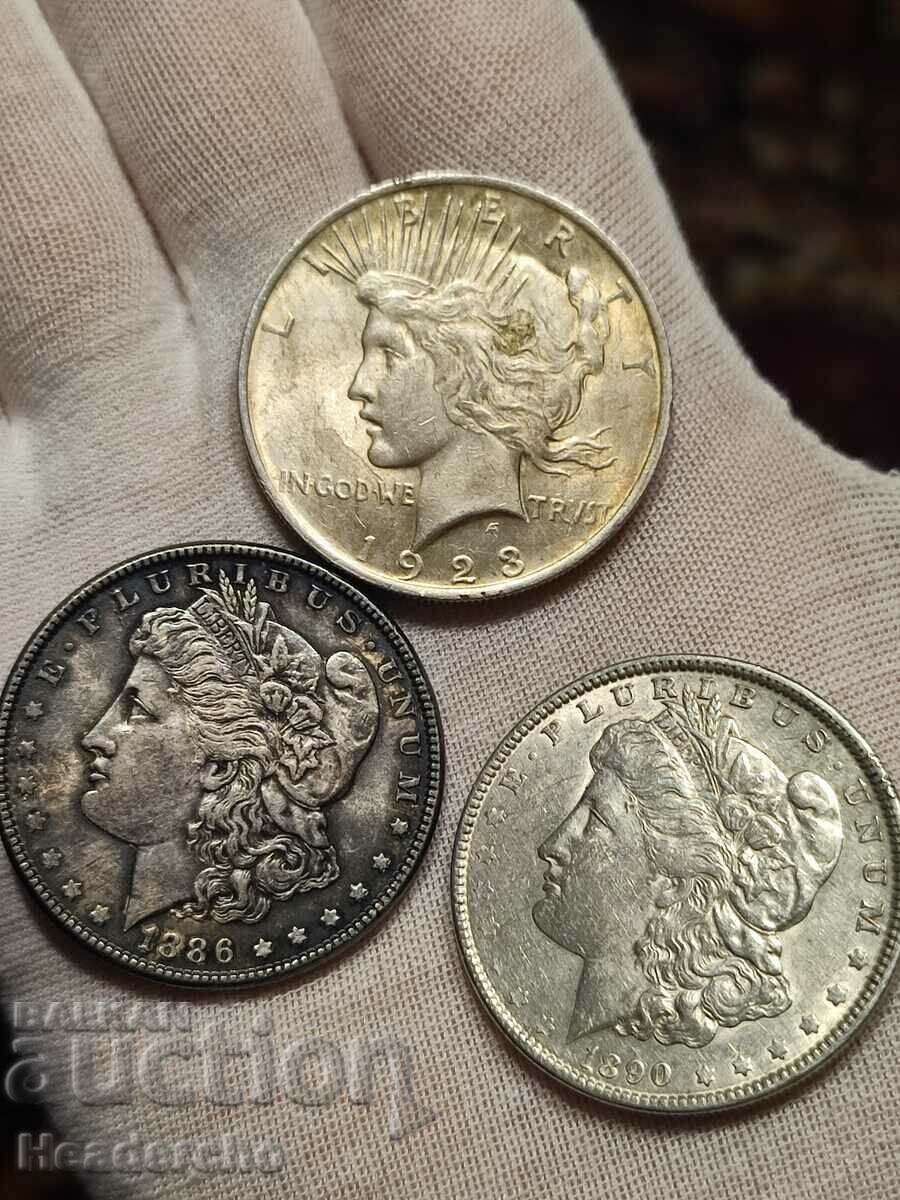 US silver dollars