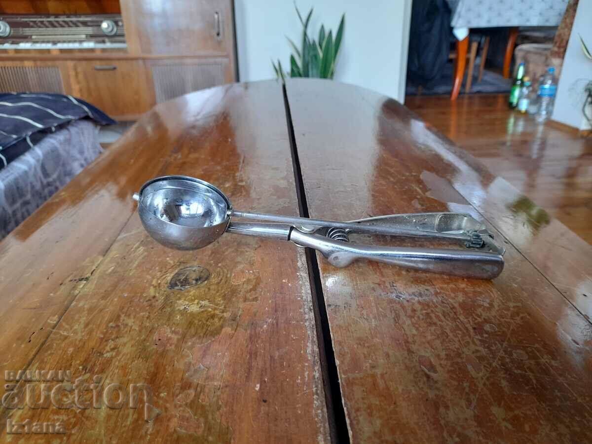 Old spoon, ice cream scoop Old spoon, ice cream scoop