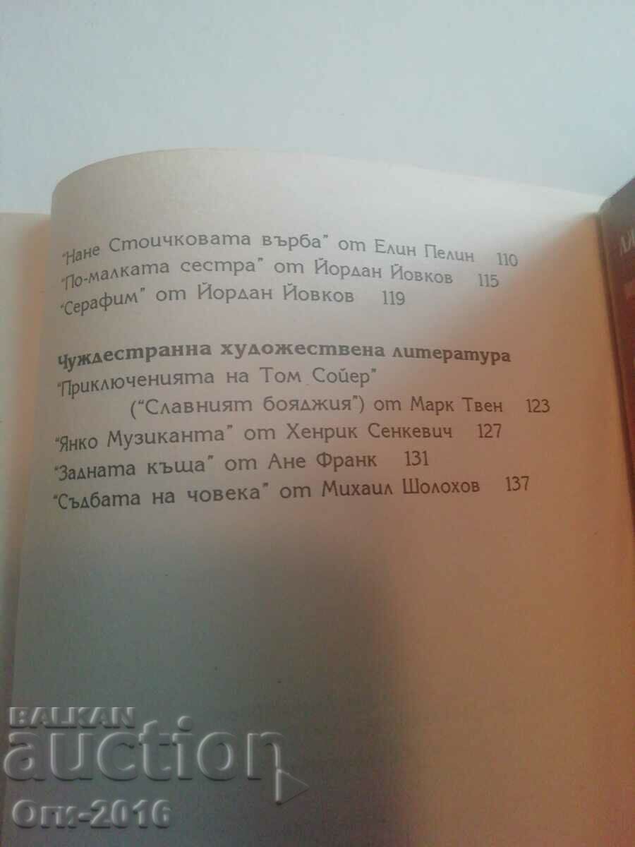 New Analyzes of Literary Works - 6