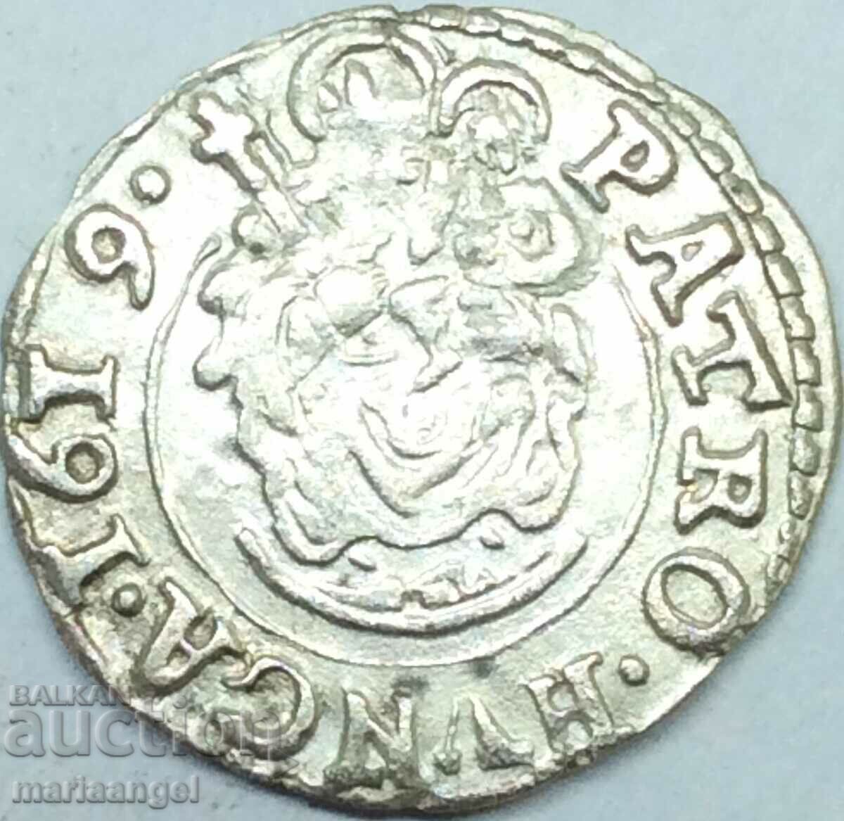 Ungaria 1 denar Matia II Madona argint maghiar