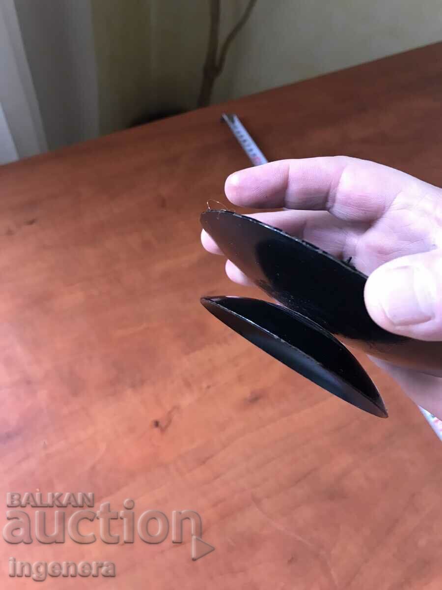 Auction  CANDLESTICK WROUGHT IRON METAL OLD