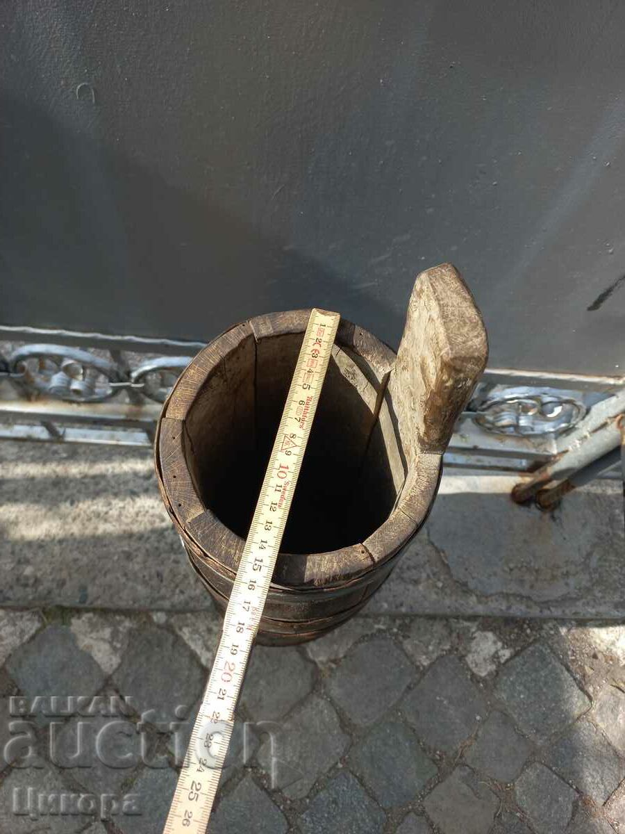 OLD WOODEN OIL BUMPER - 5 OLD WOODEN OIL BUMPER - 5