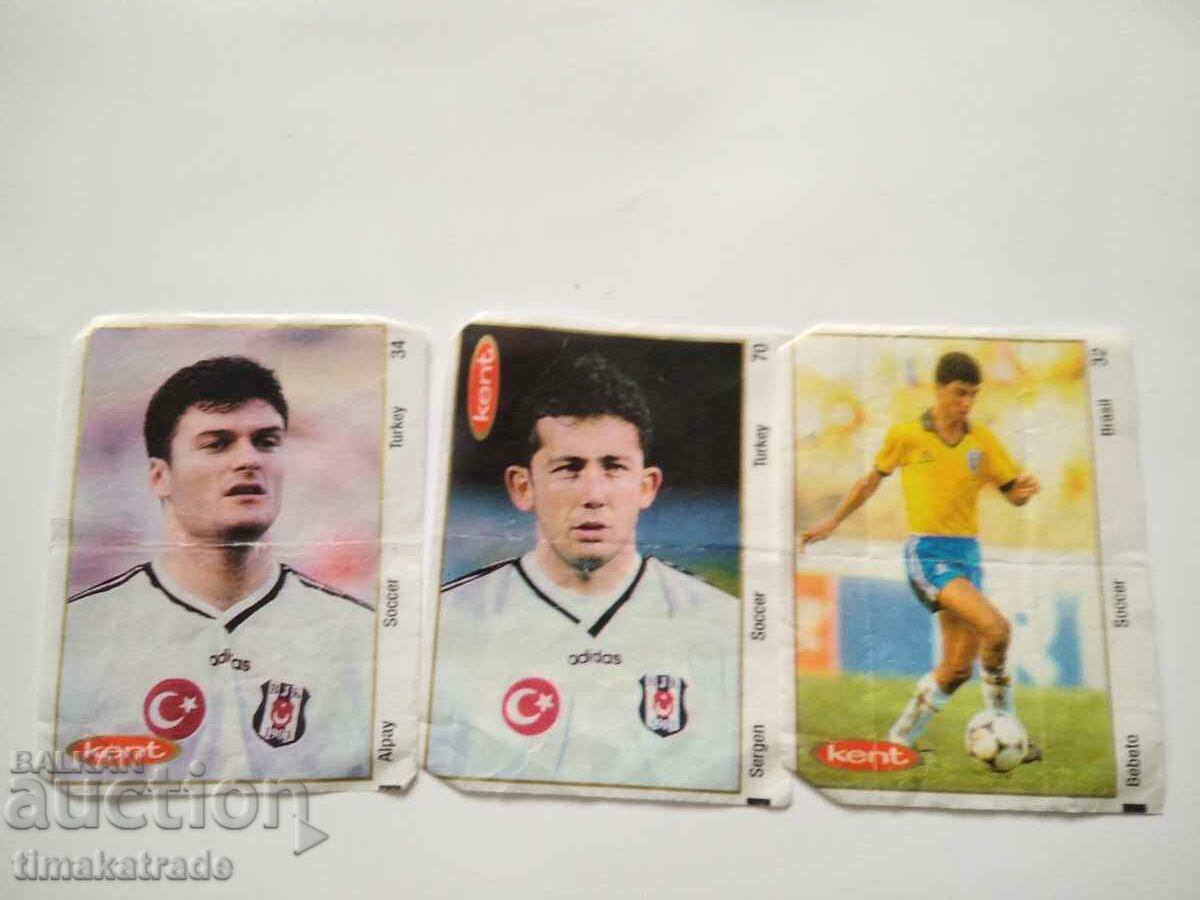 Lot pictures of chewing gum'Kent sport