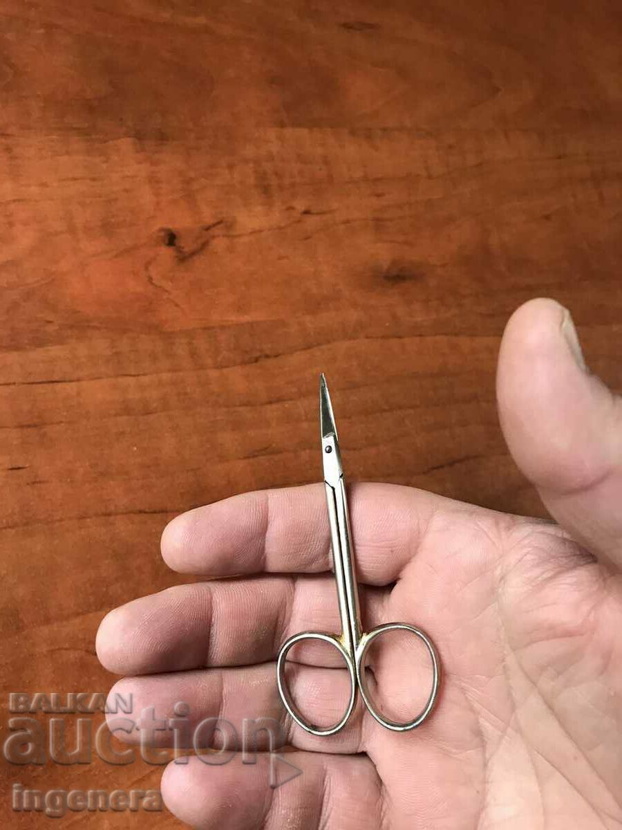 SCISSORS MANICURE SCISSORS SOLINGEN GERMANY - 9CM with price 12.00 BGN | € 6.14 SCISSORS MANICURE SCISSORS SOLINGEN GERMANY - 9CM with price 12.00 BGN | € 6.14