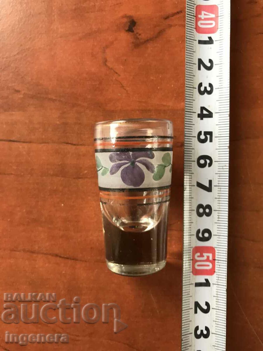 Delivery of CUP CUP GLASS THICK EMBOSSED-10-15 ML. MINI