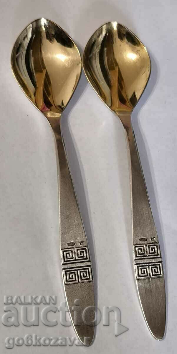 Linguri de argint marcaje URSS aurire perfect! cu preț € 220.00 | 430.28 BGN