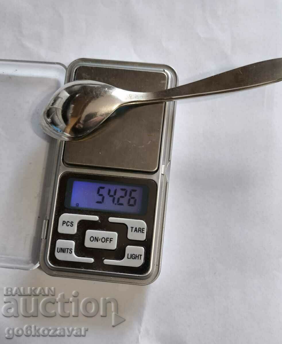 Silver spoons USSR markings gilding perfect! - 7 Silver spoons USSR markings gilding perfect! - 7