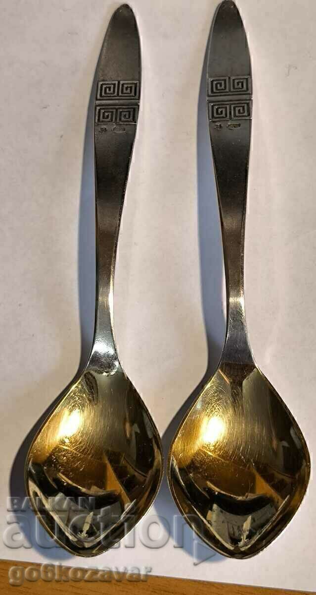 Linguri de argint marcaje URSS aurire perfect!