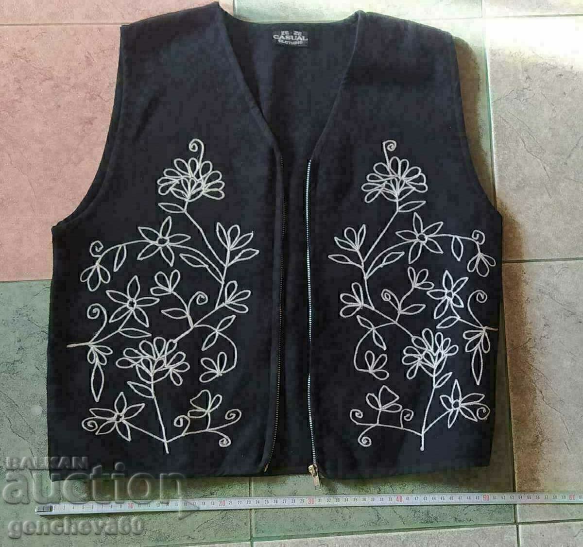 ETHNO woolen bodice with embroidery for costume with price € 21.00 | 41.07 BGN