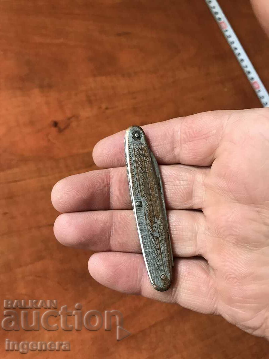 Delivery of FOLDING KNIFE LEG BLADE METAL OLD