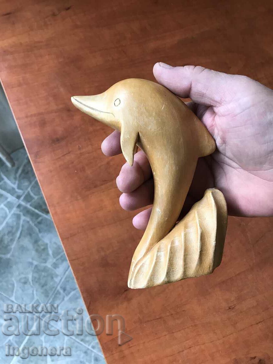 Auction FIGURE WOOD PLASTIC CARVING STATUETTE SCULPTURE DOLPHIN Auction FIGURE WOOD PLASTIC CARVING STATUETTE SCULPTURE DOLPHIN