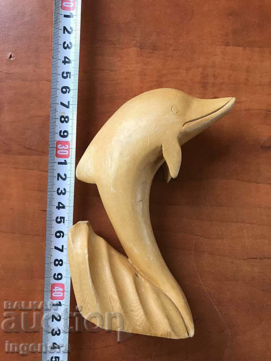Delivery of FIGURE WOOD PLASTIC CARVING STATUETTE SCULPTURE DOLPHIN Delivery of FIGURE WOOD PLASTIC CARVING STATUETTE SCULPTURE DOLPHIN