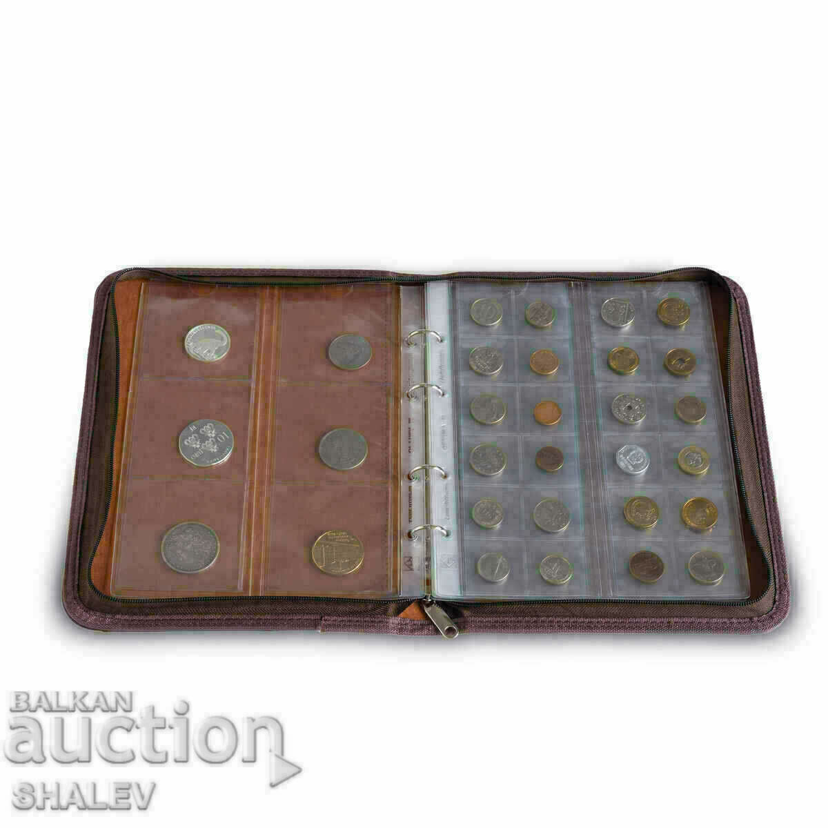 Album de piele OPTIMA cu fermoar KURT - Leuchtturm, Germania / 2499. - 6