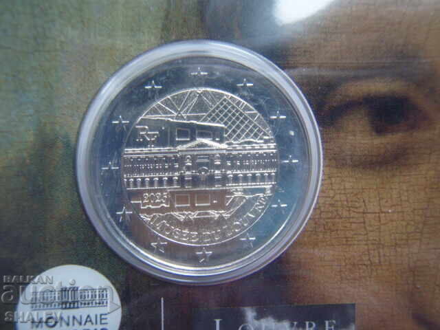 Livrarea 2 Euro 2025 Franța "Louvre" (Frantsiya "Luvŭr") - Unc (2 euro) Livrarea 2 Euro 2025 Franța "Louvre" (Frantsiya "Luvŭr") - Unc (2 euro)