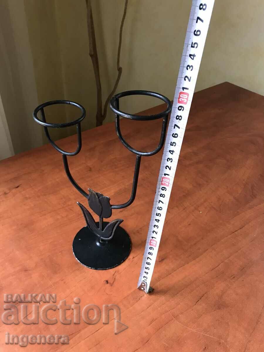 Auction CANDLE STAND IKEBANA METAL NEST ORNAMENTS FORGED FIGURE Auction CANDLE STAND IKEBANA METAL NEST ORNAMENTS FORGED FIGURE