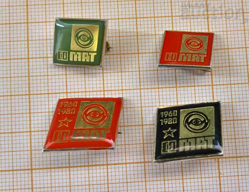 Lot of Somat So-mat badges