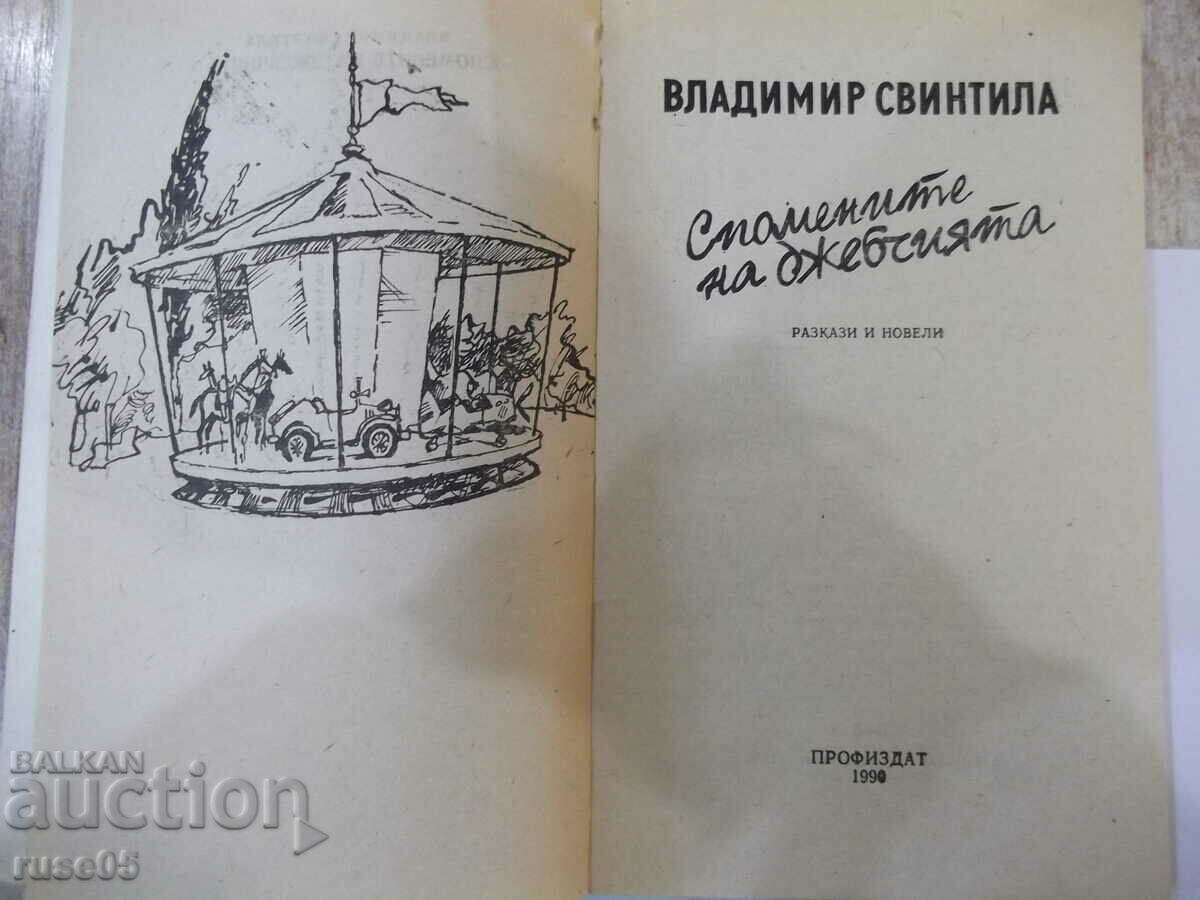 Book "Memories of the pickpocket-Vladimir Svintila" - 176 pages. with price 7.00 BGN | € 3.58