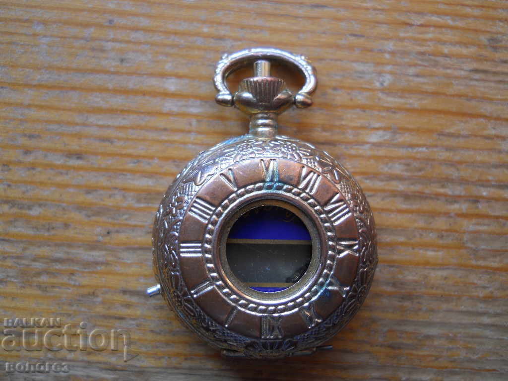 miniature quartz pocket watch