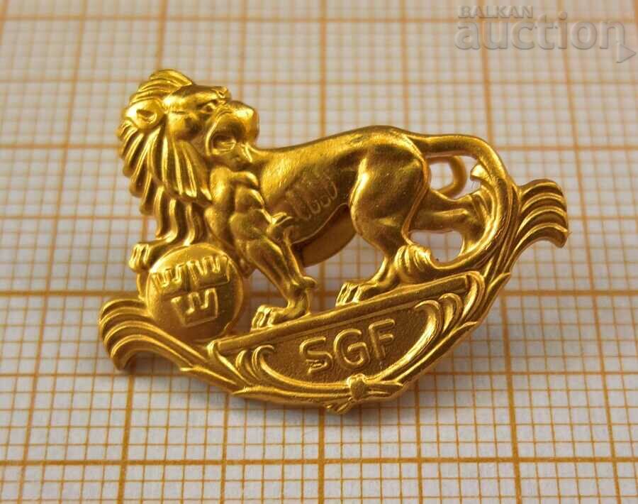 Swedish lion cub badge
