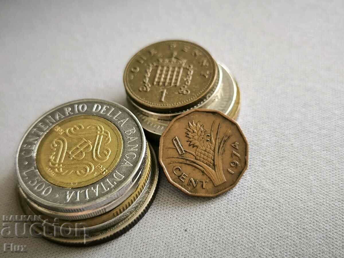 Монета - Свазиленд - 1 цент | 1974г.