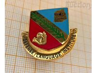 Insigna Centrului de limbi străine a Armatei SUA - Limba de apărare