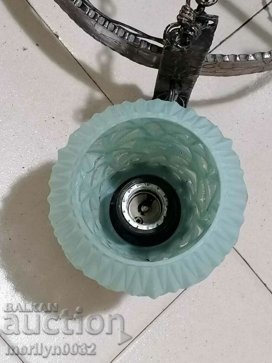 Delivery of Old forged chandelier, lamp, lantern, lantern, lampshade 4 pieces