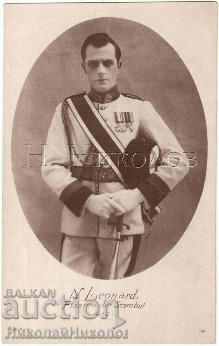 OLD CARD CINEMA FILM ARTIST ACTRESS NICOLAE LEONARD G669 OLD CARD CINEMA FILM ARTIST ACTRESS NICOLAE LEONARD G669