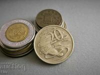 Monedă - Australia - 20 de cenți | 1967