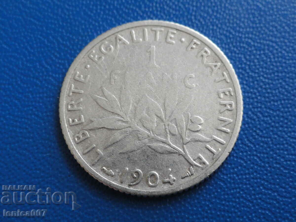 France 1904 - 1 franc - 5 France 1904 - 1 franc - 5