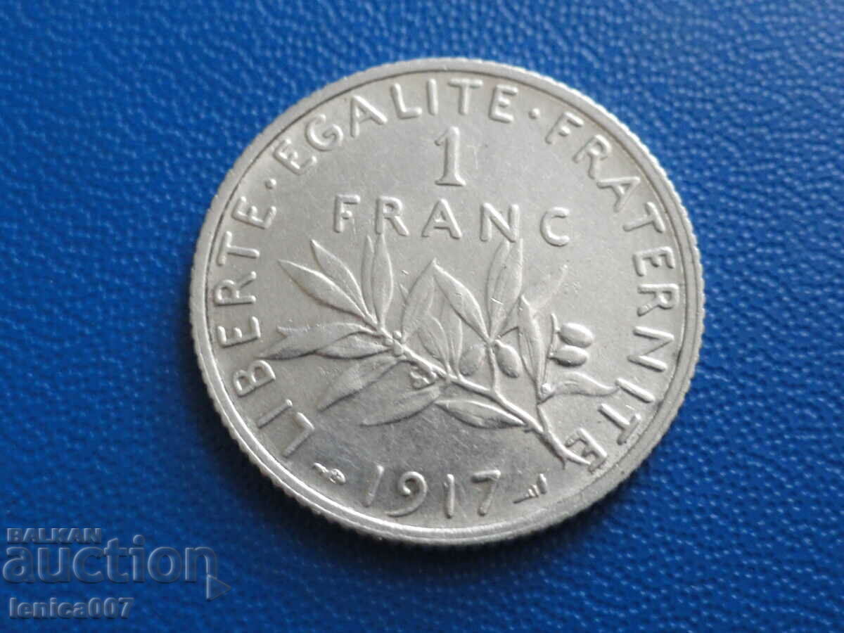 France 1917 - 1 franc France 1917 - 1 franc