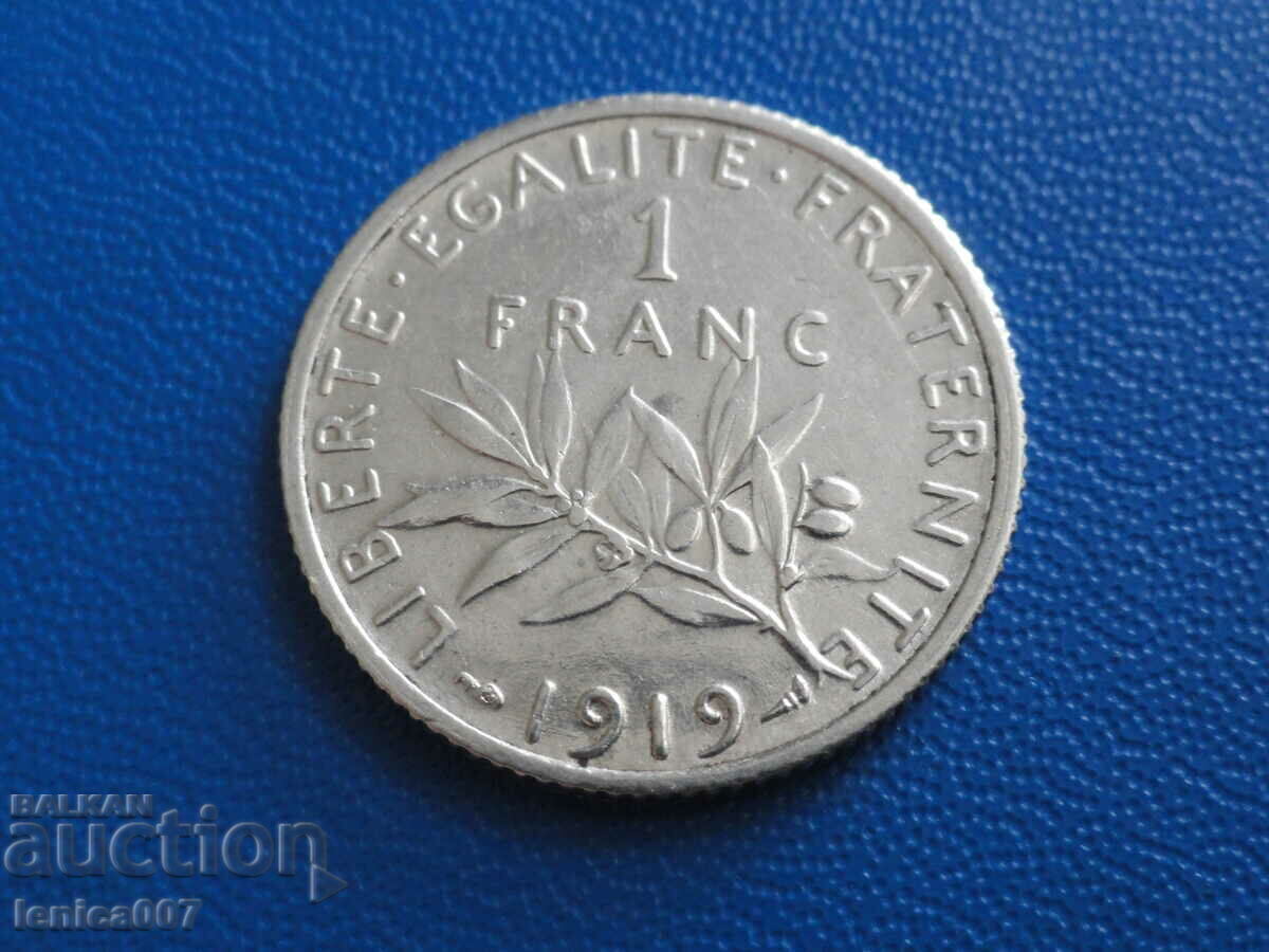 France 1919 - 1 franc France 1919 - 1 franc