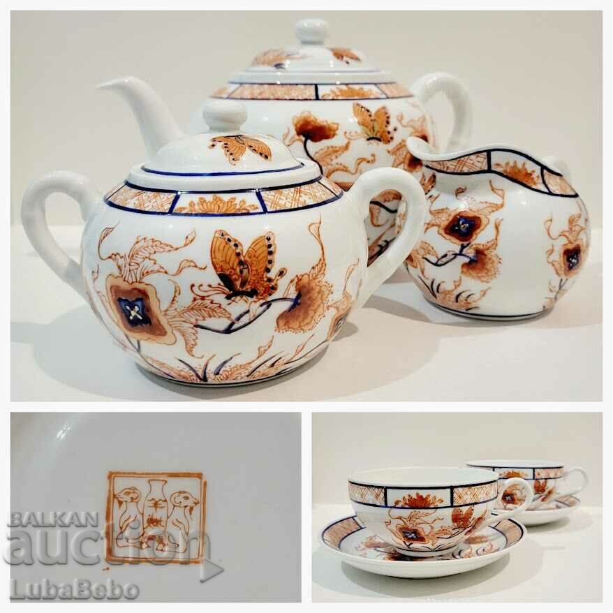 Hand painted Chinese porcelain service