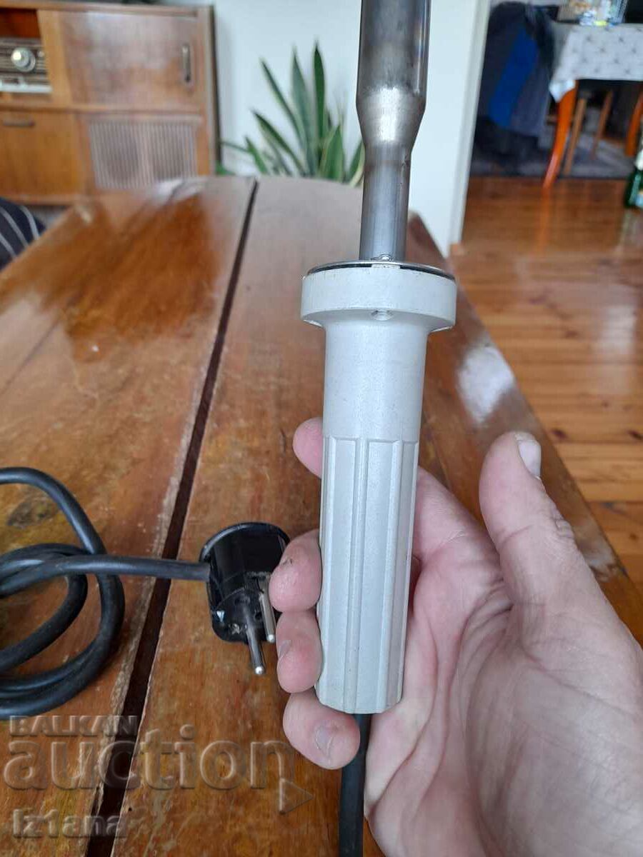 Old soldering iron with price 18.00 BGN | € 9.20 Old soldering iron with price 18.00 BGN | € 9.20
