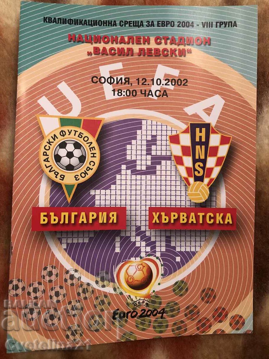 Ποδόσφαιρο Βουλγαρία Κροατία
