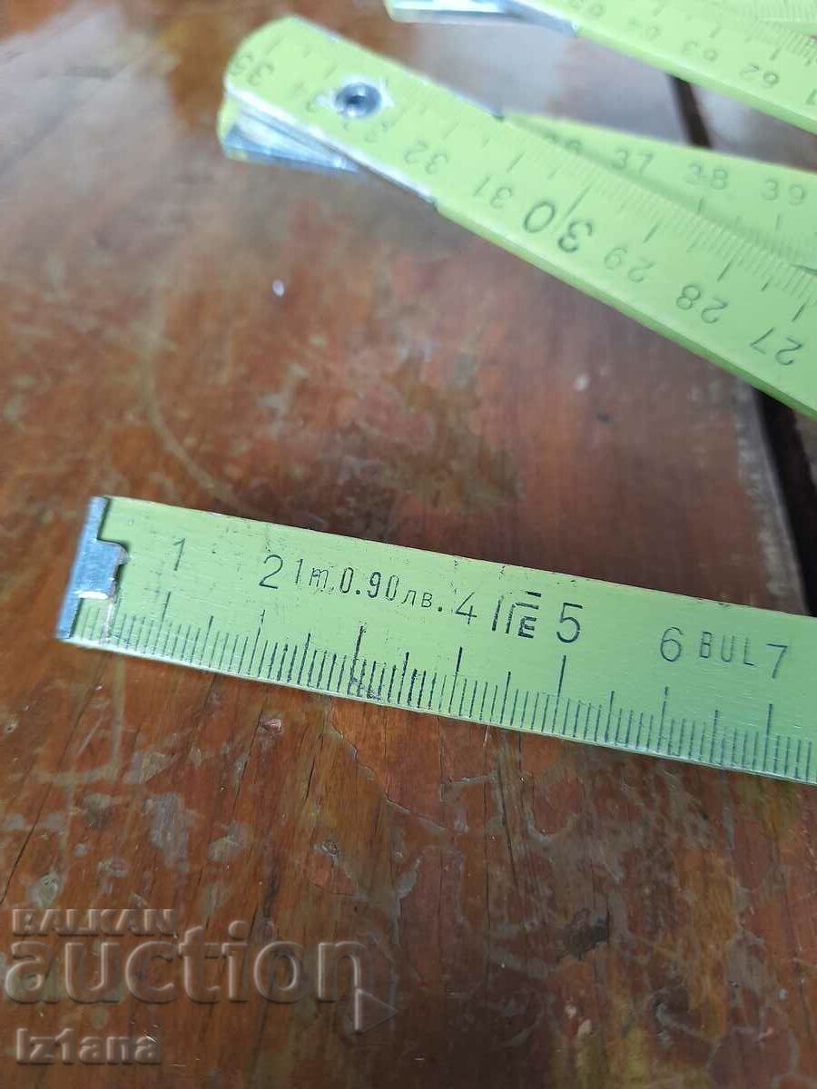 Delivery of Old carpentry, wooden meter