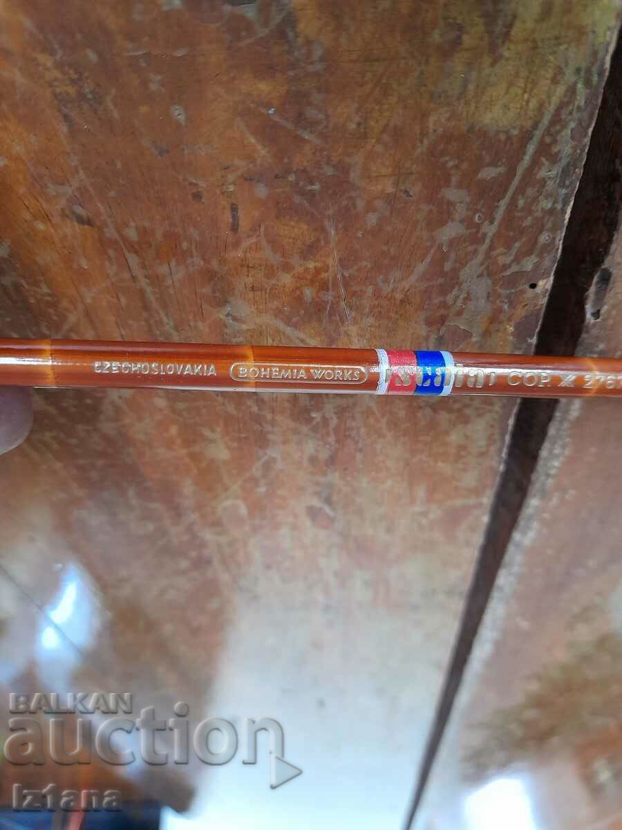 Auction  Vintage Bohemia Works bicolor pencil