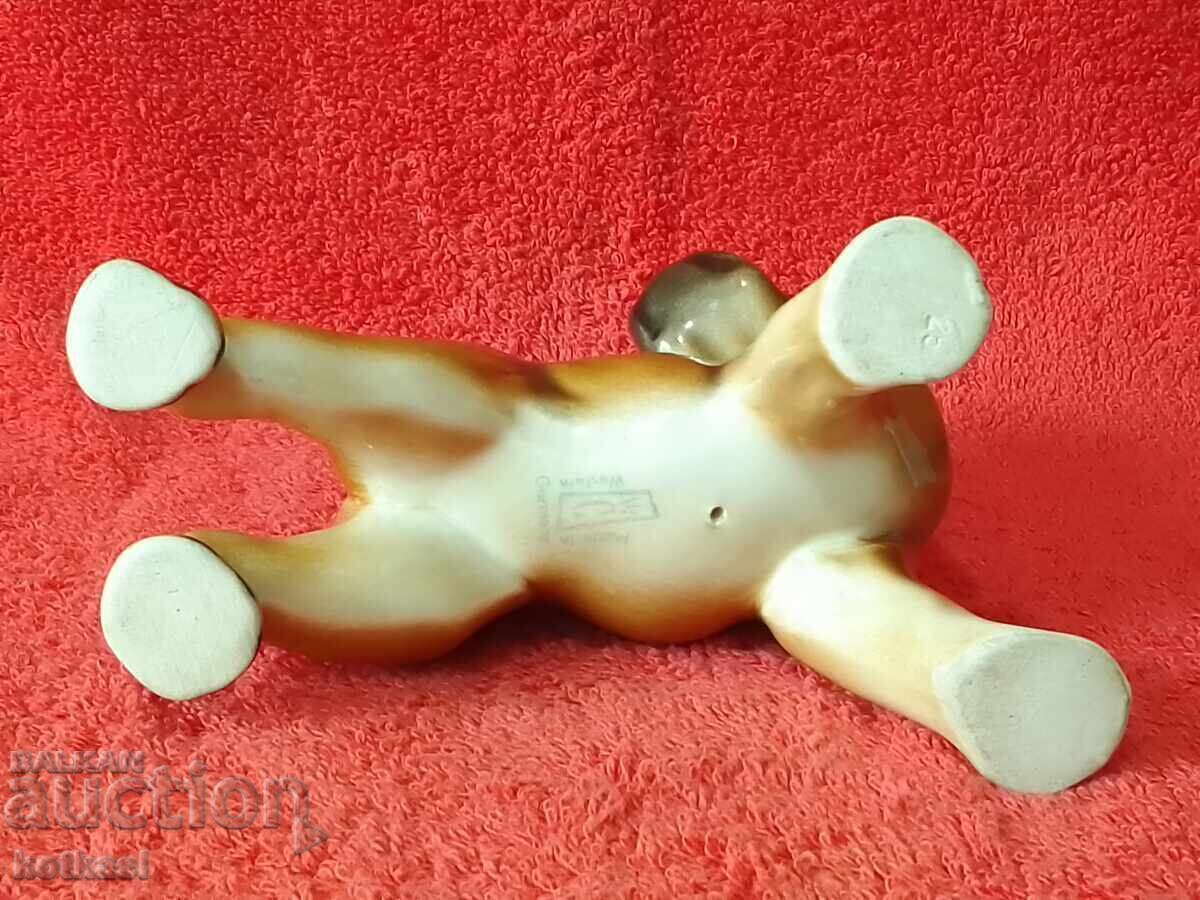 Old porcelain Boxer Dog Figure marked Germany - 6 Old porcelain Boxer Dog Figure marked Germany - 6