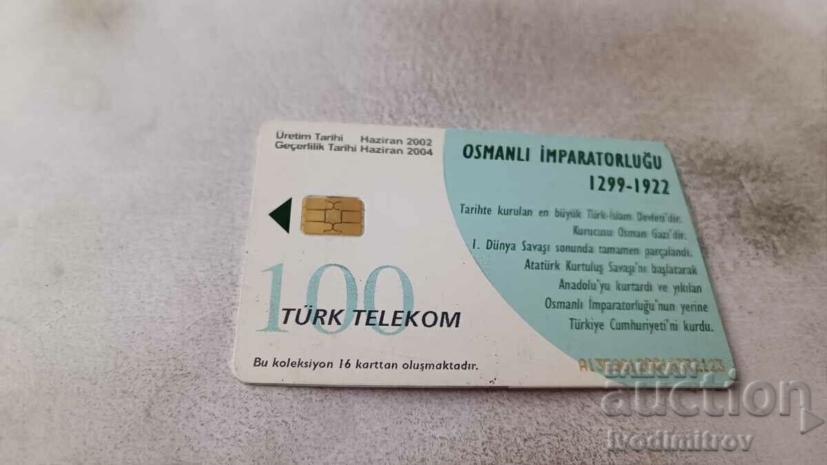 Cartela telefonică Turk Telekom Osman Bay cu preț 1.45 BGN | € 0.74
