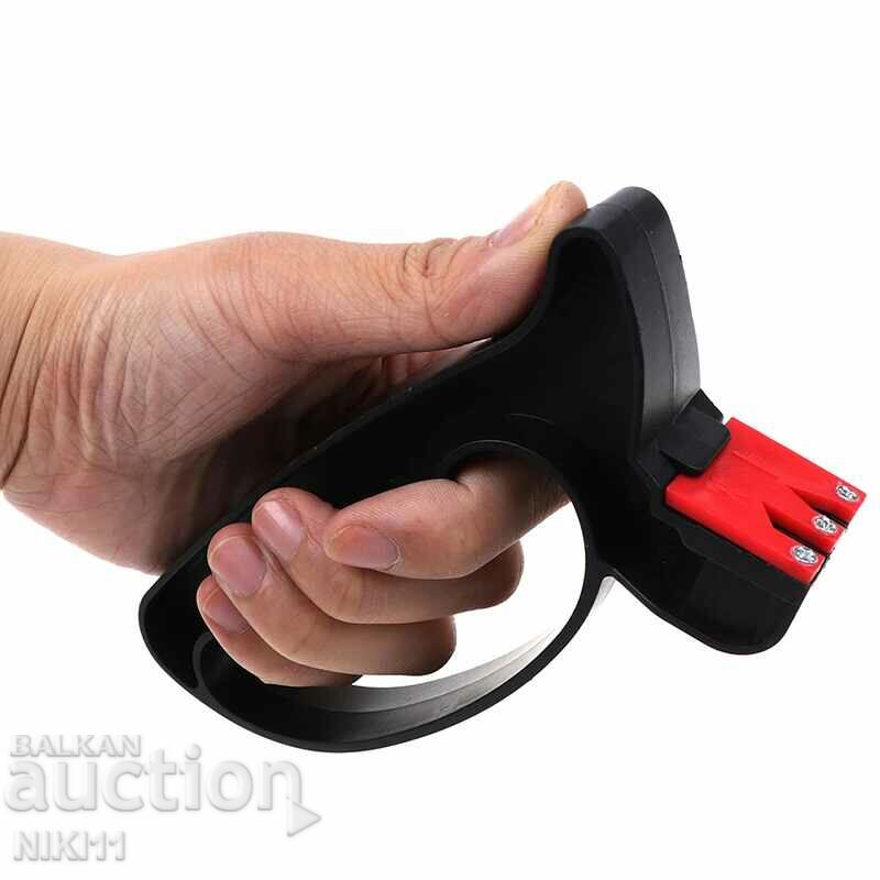 Auction 2 in 1 device for sharpening knives and scissors, knife scissors Auction 2 in 1 device for sharpening knives and scissors, knife scissors