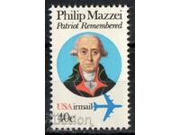 1980. SUA. Aer mail - Philip Maczey.
