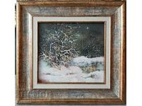 Mitko Dimitrov Evening 1990s oil paints