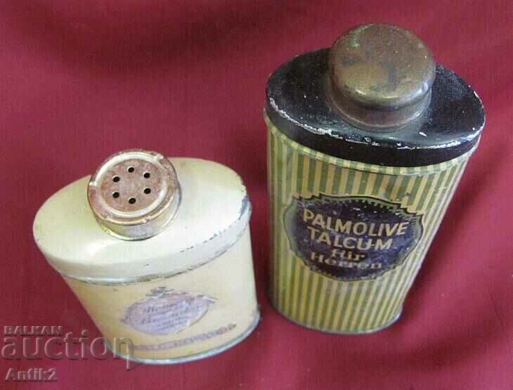 Licitație Cutie metalica anii '30 2 buc. Licitație Cutie metalica anii '30 2 buc.