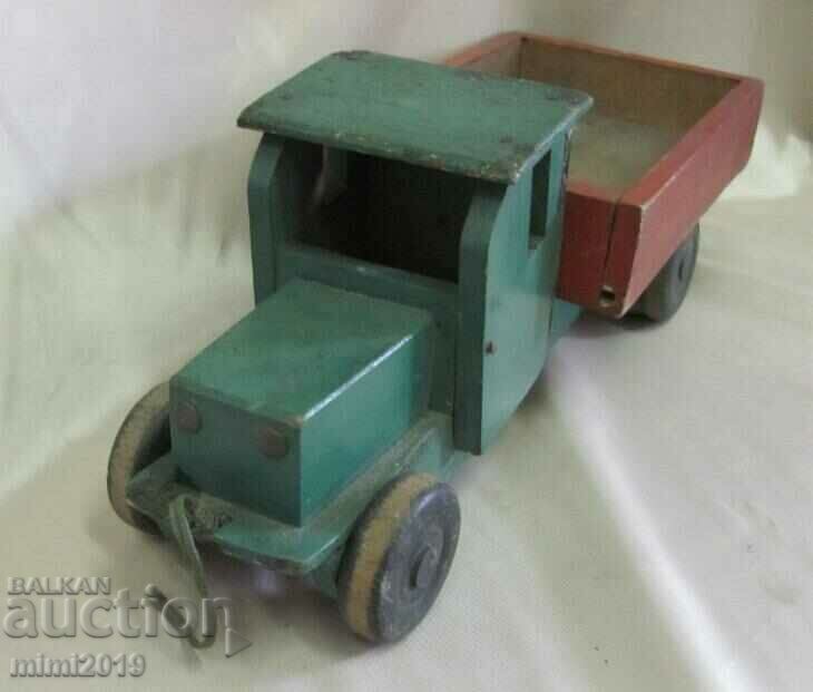 Auction 1914 Children's Toy Wooden Truck rare Auction 1914 Children's Toy Wooden Truck rare