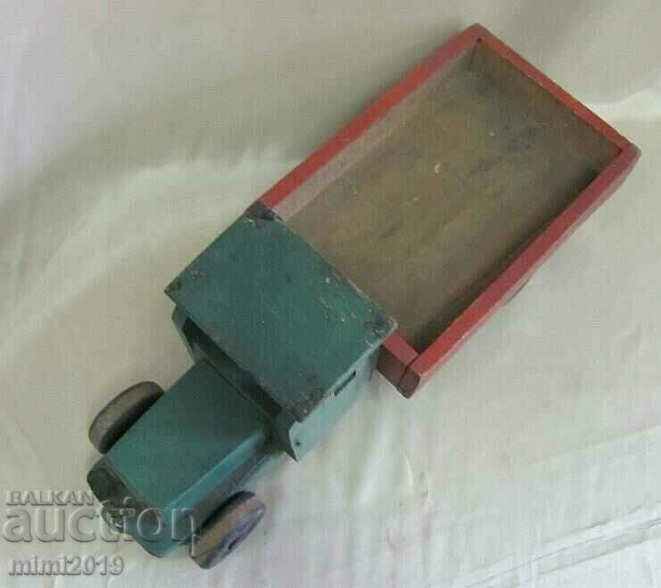 Delivery of 1914 Children's Toy Wooden Truck rare Delivery of 1914 Children's Toy Wooden Truck rare