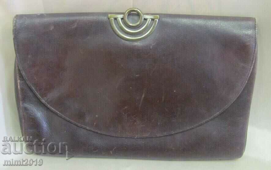 30's Art Deco Women's Hat and Leather Bag - 6 30's Art Deco Women's Hat and Leather Bag - 6